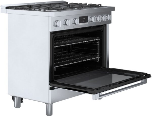 Bosch® 800 Series 36" Stainless Steel Pro Style Gas Range - Image 13