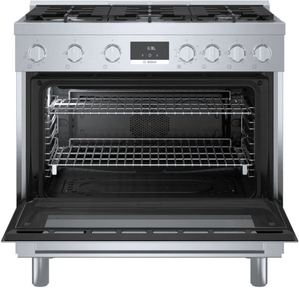 Bosch® 800 Series 36" Stainless Steel Pro Style Gas Range - Image 14